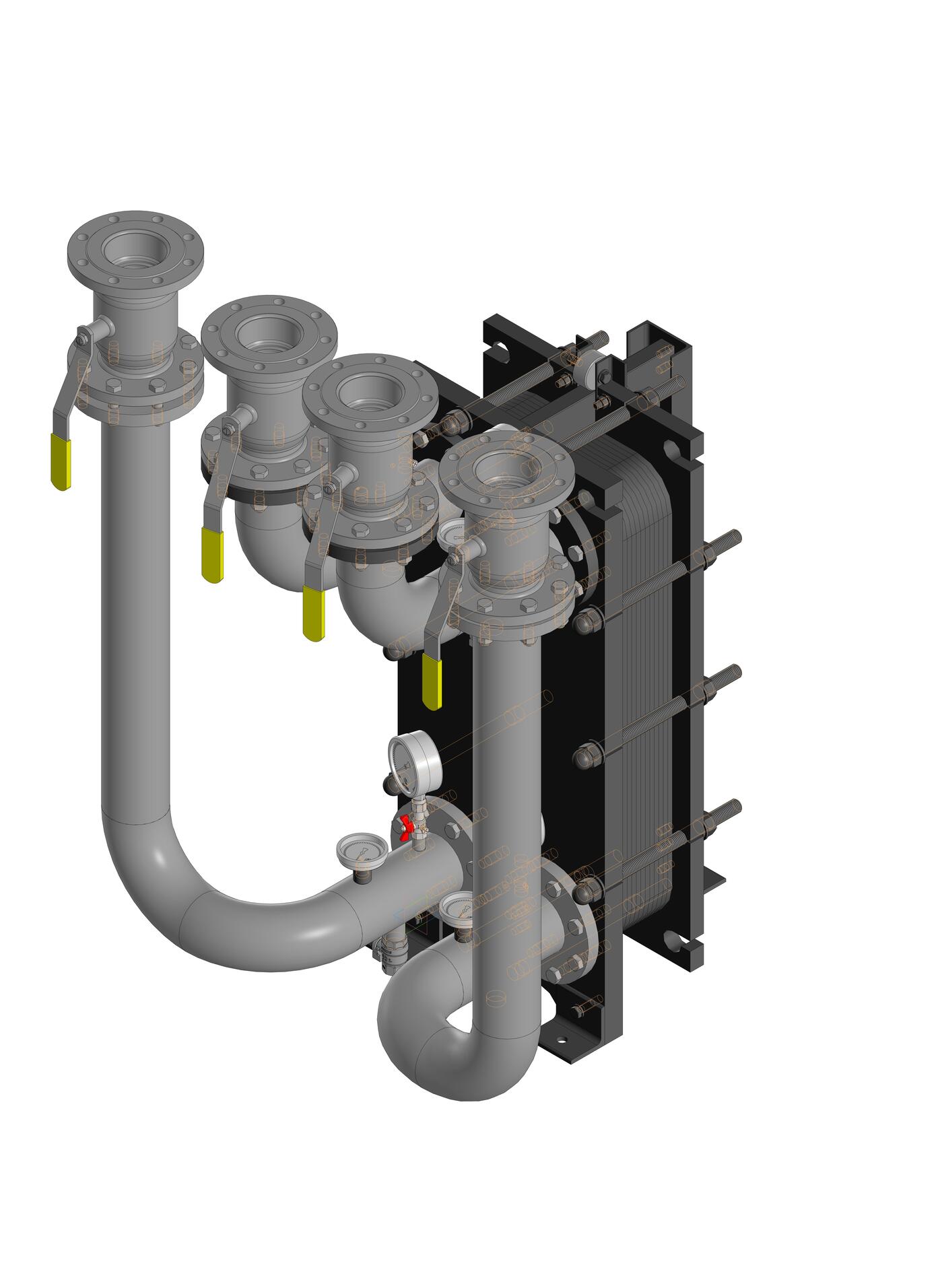 Комплект быстрого монтажа ДУ 100