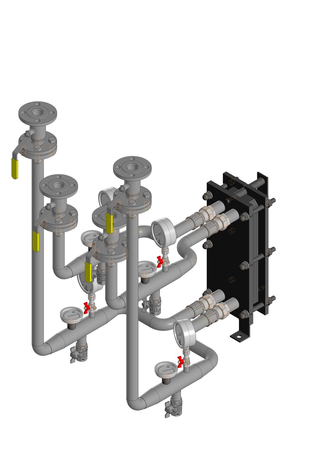 Комплект быстрого монтажа ДУ 32 Комплект быстрого монтажа ДУ 32