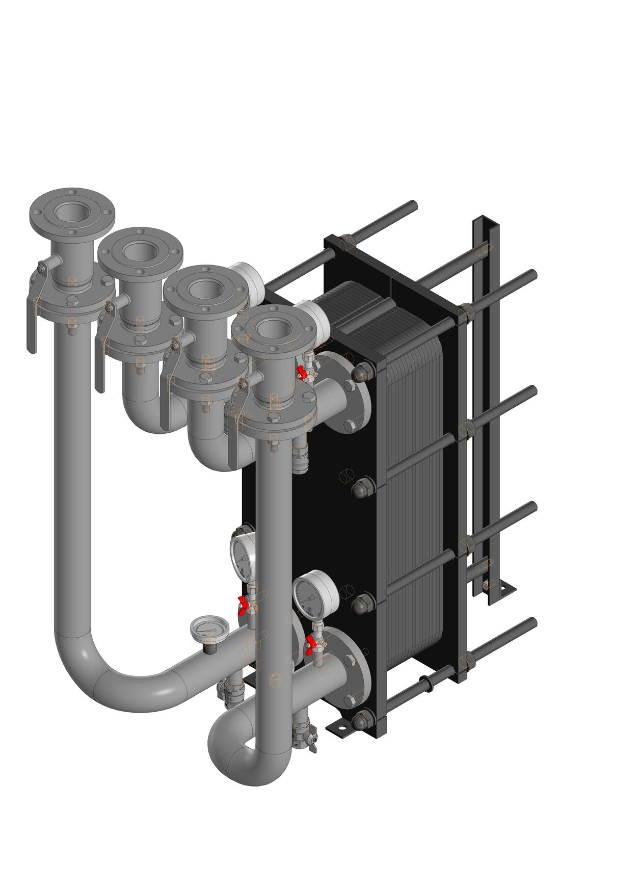 Комплект быстрого монтажа ДУ 65